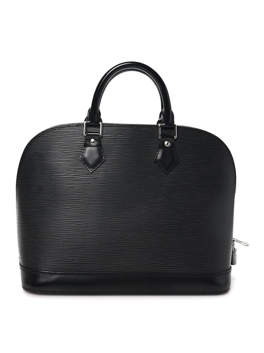 Louis Vuitton Epi Alma Pm Black #334375L12B